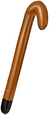 FAIRY BOUTIQUE Kids Inflatable Walking Stick Zimmer Frame Adults Blow Up Novelty Party Accessories