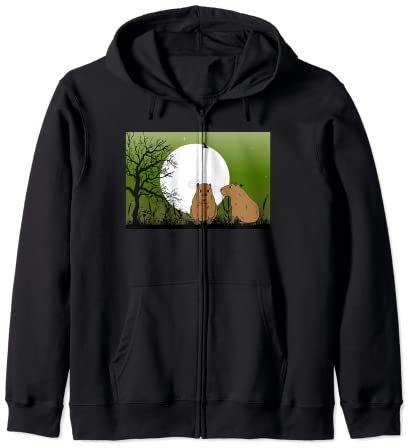 Gefülltes Capybara Capy Bara Capibara Stuff Cappy Barra Kapuzenjacke