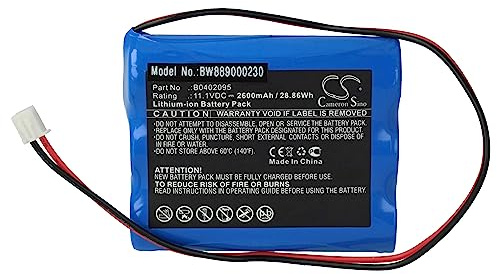 vhbw Akku kompatibel mit Medsonic MSCPR-1A Medizintechnik (2600mAh, 11,1V, Li-Ion)