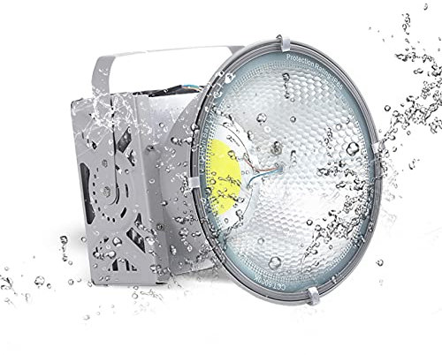 Projecteur LED extérieur, 400-1000W LED Security Lights IP65 étanche 6000k lumière Blanche, Spot Haute luminosité pour Jardin Couloir Garage Stade Cour 550~1900㎡ éclairage (Taille: 1000W)