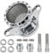 Baceyong Filtro Aria Moto, Kit Sistema di Aspirazione Filtro Aria Moto, Compatibile con Harley Sportster Iron 883 XL883 XL1200 Forty Eight 48 Seventy Two 72 1991-2016, Argento Cromato