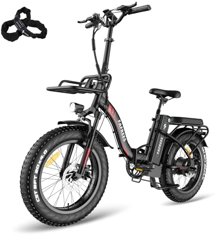 Fafrees F20 Max E-Bike Klapprad 20 Zoll *4.0, Faltbares Ebike 48V 22.5Ah Akku, Elektrofahrrad Reichweite bis zu 100-160km E Fahrrad, Schwarz