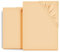 BEAUTEX 2er Set Spannbetttuch Bettlaken Baumwolle, Premium Jersey Stoff 160g/m², Größe und Farbe wählbar (2 Stück 90x200x30 cm, Apricot)