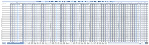 2025 Profi Urlaubsplaner Personalplaner 35 Mitarbeiter