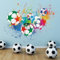 TOARTi Football Wall Stickers,Colour Football Stickers for Kids,Wall Stickers for Boys,Soccer Vinyl Wall Art Decal for Teenagers Boys 3D Bedroom Accessories