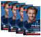 Men Perfect Anti-Grau Tönungs-Gel 60 Mittelbraun (4x 80 ml), Haarfarbe für Männer blendet graue Haare aus, Anti-Grau Tönung für ein natürlich aussehendes Ergebnis