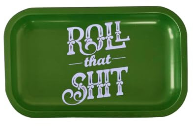 Dragon Rolling Tray with Round Edges,Small Mini Rolling Tray 7x4.9