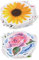 WATIIFUFU 100St wasserdichter Aufkleber botanisches Dekor Aufkleber für Geschenkverpackungen one Piece Aufkleber Stickers Aufkleber Kunstaufkleber zum Selbermachen Blumendekorationen