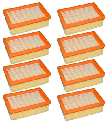 MFGVJNJ Compatible con Karcher MV4, MV5, MV6, WD4, WD5, WD6 Accesorios for aspiradoras Número de Filtro: 2.863-005.0(As Shown e)