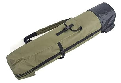 RANJOVER Cylinder Fishing Bag Multifunctional Fishing Bag Sea Rod Fishing Gear Storage Bag