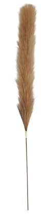 Ligne Déco - Plumeau Artificiel Brun - Lot de 3 - Décoratif - Élégant - Tendance Déco - Fleurs Artificielles - Durable - Entretien Facile - Plante Artificielle Intérieur - Plastique - 77cm