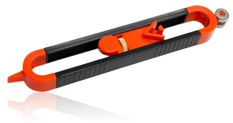 Contour Gauge,Woodworking Tiles Flooring Carpenters Scribing Marking Accurate Portable Tool Equipment Scriber Profile by Hand,for Measuring Wood Carpentry Floor Alignment Ruler Marker Compass Tools