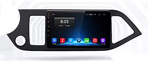 ZCHBSM Radio estéreo para coche Android 13,2 Din,navegador por satélite para KI-A Picanto 2011-2014,reproductor multimedia MP5 con pantalla táctil de 9 pulgadas,receptor de vídeo con WiFi 4G/5G Carpla