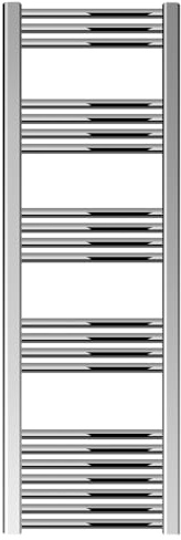 Balterley Straight Heated Heated Towel Rail Radiator, 344W, 400 x 1400mm, Chrome