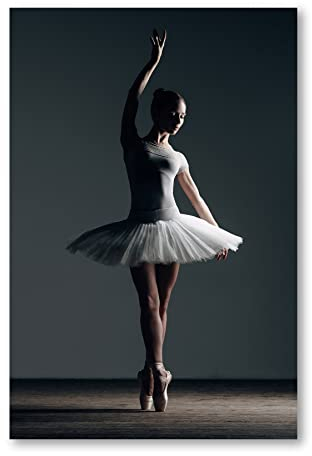 Postereck - 0872 - Ballerina, Tutu Tanz Musik Sport Ballett Klassik - Wandposter Fotoposter Bilder Wandbild Wandbilder - Poster - 3:2-91,0 cm x 61,0 cm