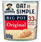 Quaker Oat So Simple Original Porridge Big Pot 60 g (Pack of 8)
