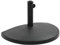 Festnight Base de Parasol Pieds de Parasol Socle Demi-Rond de Parasol Polyrésine 15 kg Noir