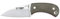 Cudeman Yoda Knife 200-F-K YODA Scheide von KYDEX, Böhler Stahlklinge N-695 5,8 cm grüner Canvas Micarta Griff für Jagd, Überleben und Bushcraft + Flaschenhalter