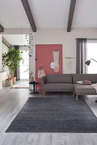 Astra SCHÖNER WOHNEN Teppich Pure ca. 200x290cm D.190 C.040 anthrazit