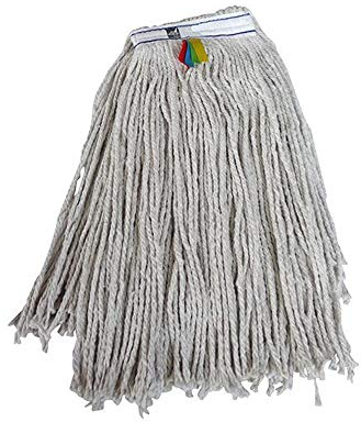 Ramon Hygiene Kentucky Mop, PY Yarn, 12oz, 340g, Replacement Mop Head, Commercial & Industrial Medium Area Floor Cleaning, Colour Coded Tags
