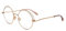 Brillen Jimmy Choo JC261 J5G GOLD 53/19/ WOMAN