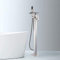 Huin Mitigeur de douche baignoire autoportant L avec pulvérisateur à main ABS Robinet de salle de bain à bec cascade à une main-UNE