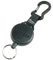Key-Bak Schlüsselroller mit Karabiner, schwarz (Schlüsselanhänger Schlüsseletui Karabiner Karabinerhaken Schlüsselbandrolle Schlüsselkarabinerhaken Schlüsselrolle Schlüsselrollo)