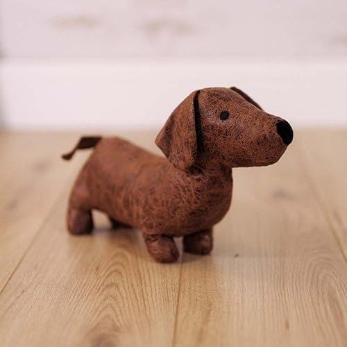 Marco Paul Novelty Sausage Dog Animal Doorstop Weighted Door Stopper Wedge Home Décor Gift Heavy Duty Interior Doorstop Fabric Stuffed Animal Door Stopper Floor Decorative