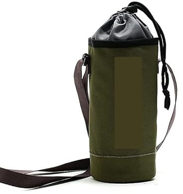 Manchons pour Bouteille 1.5L Isolation Sac Isotherme Bouteille d'eau Sac fourre-Tout Bouteille Poche extérieur Voyage randonnée Boisson Sacs de Glace (Color : Green)