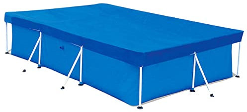 Yardwe Protector De Suelo Piscina Grande Piscina Cuadrada Lona De Lona Cubiertas De Piscina Soporte Cuadrado Piscina Inflable Piscina Al Aire Soporte De Lona Guardapolvo Alberca