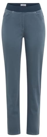 Raphaela by Brax Damen Pamina Cosy Winter Cotton Hose, Smoky Blue, 40W / 32L