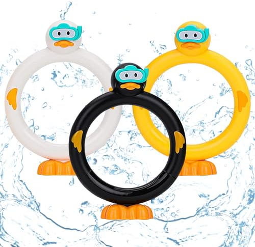 Giugio Jouets de Plongée, Jeux Piscine Enfant, Jouets de Natation pour Piscine de Plongée, Jeux d Eau Exterieur pour Enfantsé avec Porte de Plongée, Jouets de Natation pour Piscine de Plongée