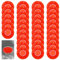 36PCS Smoke Detector Covers Fire Alarm Dust Paint Cover Bowl Cover Thickened Plastic Reusable Smoke Detector Cover for Home Cooking or Apartment Smoking… (Red)