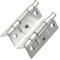 2Pcs Self Closing Spring Hinges Stainless Steel Spring Door Internal Hinge Gate Automatic Opening Continuous Door Hinges(3inch)