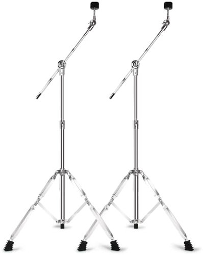 Seteol Boom Cymbal Stand for Mounting Crash, Ride, Splash Cymbals (2 Pack)
