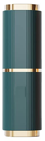 Bathroom Tumblers, ABS PP Toothbrush Holder Fashionable Tooth Brushing Cup Container for Home Hotel Dormitory (Dark Green)