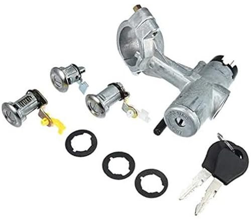 Pexorin Interruptor de Encendido, Cerradura de Puerta de Arranque 99810-16G03, for Nissan, Metal, 1 Juego Bloqueo del Interruptor de Encendido del Coche