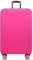 YianBestja Elastisch und Einfarbig Kofferhülle Koffer Abdeckung Schutzhülle Kofferschutzhülle Kofferbezug Luggage Gepäck Cover mit Band und Klettverschluss (Rosa, XL (29-32 Zoll)