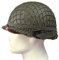 OAREA World War 2 U.S M1 Military Steel Helmet with Netting Cover WWII Equipment Replica