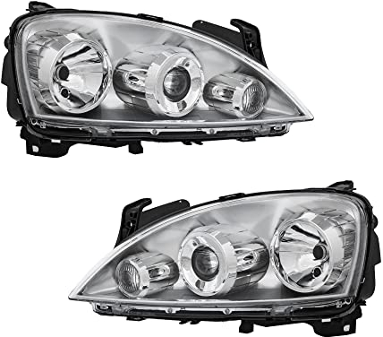 3D Ellipsoid Scheinwerfer Set für Corsa C Bj. 03-06 Facelift H7+H7