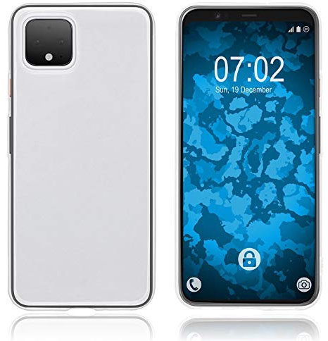 PhoneNatic Coque en Silicone Compatible avec Google Pixel 4 - Crystal-Case Crystal Clear - Cover Cubierta Cover