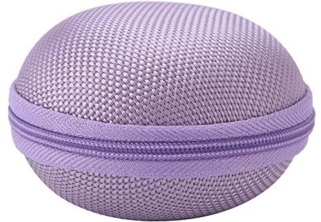 Mini Ätherische Öle Aufbewahrungskoffer - Tragbarer Beutel Mit 7 Steckplätzen für 5, 10, 15 ml Flaschen - Reisegröße Organizer Holder Container (Lila)