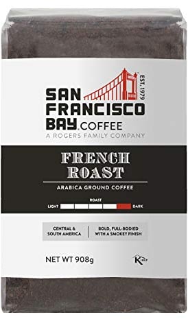 San Francisco Bay French Roast, Ground Coffee, 908g - Dark Roast
