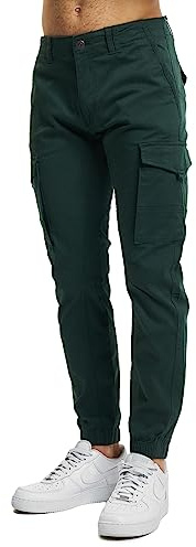 JACK & JONES Men's Jpstpaul Jjflake Akm 542 Pine Grove shorts, Pine Grove, 32W / 32L