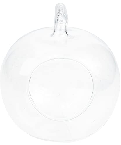 Yardwe Vase à Pied en Verre Vase en Verre Moderne à Boutons Floraux Fleurs Vintage Centre De Table Vases Décoratifs De Terrariums Pendaison Bouteille Un