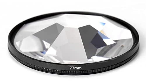 zalati Camera Filter 8-sided Kaleidoscope for Photography Foreground Blurring Film Photography Props Camera Accessories - 77mm