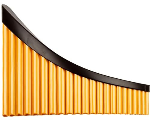 Professionelle Panflöte 22 Röhren G-Taste Panflöte ABS-Kunststoff-Panflöten Panpipes Holzblasinstrumente (Color : Left)