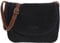 LECONI kleine Umhängetasche für Damen Schultertasche Veloursleder Echtleder Natur Damentasche Ledertasche Freizeittasche für Frauen Wildleder Handtasche 22x18x6cm anthrazit LE3047-VL