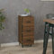 Homgoday Sideboard Wohnzimmer Sideboard Küche Sideboard Wohnzimmer Anrichte Küche Anrichte und Anrichte Küche Platzsparende Anrichte Eiche Braun 34,5 x 34 x 90 cm aus mehrschichtigem Holz