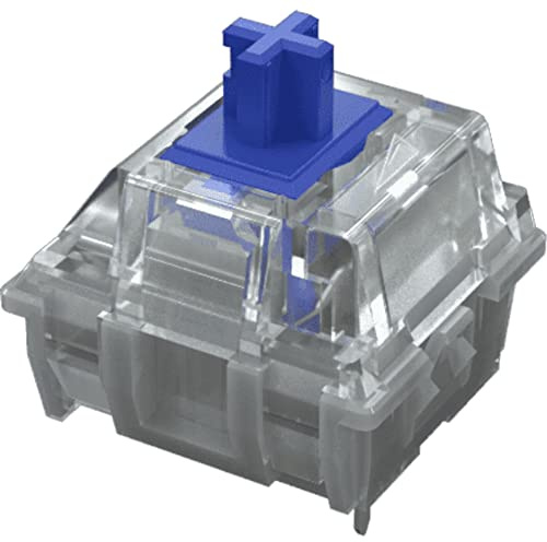 MOUNTAIN Tastaturschalter, Blau, durchsichtig (Packung mit 90 Stück) (MG-EVAC-SWITCHPACK90-MTN-TACTI) Marke: